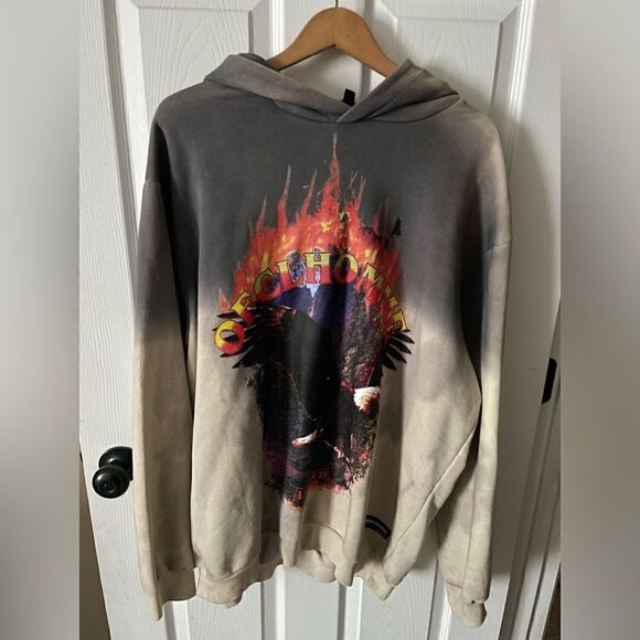 Bhm Oversize Ofcl Homme Eagle Printed Gradie... Size L - Picture 3 of 8